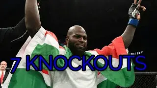 Jairzinho Rozenstruik 7 Best Knockouts in UFC & Muay Thai