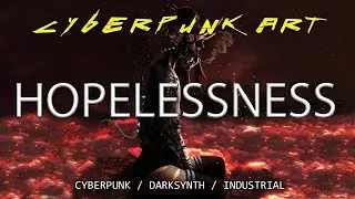 CYBERPUNK ART-HOPELESSNESS CYBERPUNK/DARKSYNTH/ INDUSTRIAL