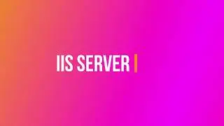 IIS Server installation in Window 10