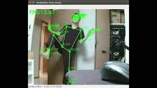 Jetson Nano + GPU (OpenGL ES3.2) + MediaPipe + Pose + Python 3.6