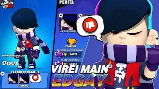 I BECAME AN EDGAR MAIN... - BRAWL STARS