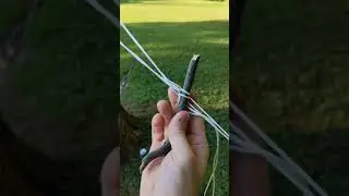 Spliced braided dyneema hammock suspension (IMPROVEMENT!)