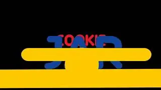 The logo forms itself
