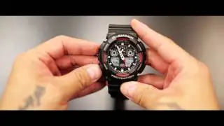 HOW TO set your time on a G-Shock watch