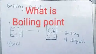 What is the boiling point||Definition of boiling point||chemistry||