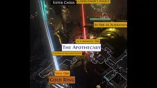 [POE 3.23] Week 2 update of Ravaged Blight content + commentary on crimson temple farming in 3.23
