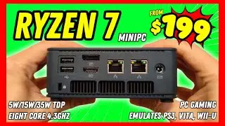 This RYZEN 7 Mini PC is UNDER $200! 😱 [GMKtec NucBox M5 REVIEW]