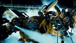 Transformers (2007): Autobots V.S. The Sector 7 (Sector 7 Captures Bumblebee) Scene