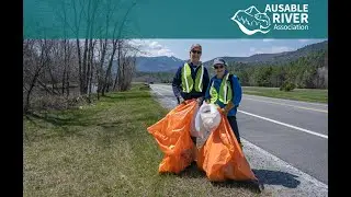 Earth Month Ausable River Clean-Up