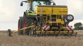 Сівалка Claydon Hybrid T6 в роботі