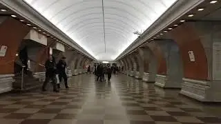 Самая глубокая станция Московского метрополитена