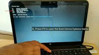 How to Boot From USB on HP Pavilion g6 to install Windows 7