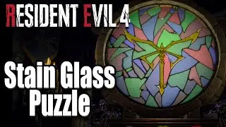 Church Stain Glass Puzzle Solution Resident Evil 4 Remake