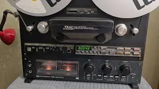 Катушечный магнитофон Teac X 1000R Black