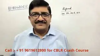 The Customs Act 1962 I Lecture 44 I Section 26 to 27A I CBLR Exam
