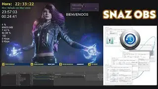 Cómo Configurar SNAZ en OBS para tu Stream (Cuenta atrás, info sistema, frases y otros)