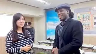 Korean Teaching Arabic to a Haitian-American!