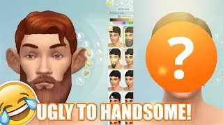 The Sims 4 Create-A-Sim | From Ugly to Handsome!