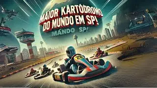 Olha que corrida emocionante no maior kartódromo do mundo!