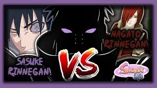 SASUKE RINNEGAN VS NAGATO RINNEGAN - SHINOBI LIFE ver 1.5