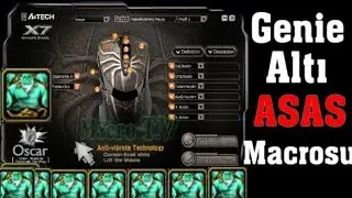 ASAS  Genie Altı Skill Macro Ayarı A4tech x7 