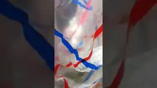 Balon Kupatan 2022 Jatuh di atas rumah aman terkendali dibanduli 5 botol Aqua besar full isi