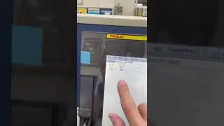 File update on Fanuc 0iTF Plus 15 inch screen