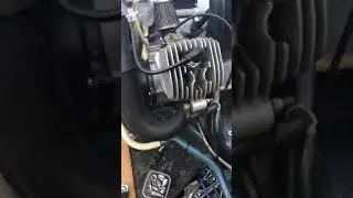 Разгазовка двигателя V-501 на карте КП-78