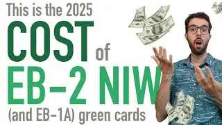 💵 Cost of EB2 NIW green card application in 2024