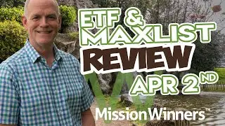 Weekly ETF Market Evaluation & MAXLIST Review - Apr 2 2023