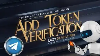 Command Your Telegram Bot with token or user Verification