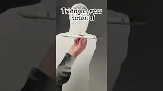 pen trick tutorial: triangle pass 