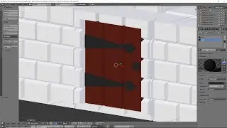 Building a 3D Printable Dungeon in Blender Pt.1 | 3D Modeling a Door