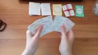 Распаковка бумажных сюрпризов