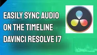 DaVinci resolve audio sync on the timeline