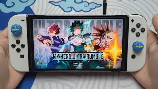 MY HERO ULTRA RUMBLE on Nintendo Switch OLED Gameplay