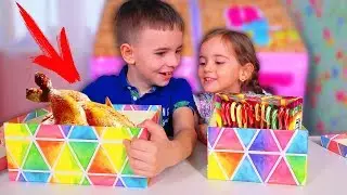 ✿ КАРАМЕЛЬНЫЙ ЧЕЛЛЕНДЖ ✿ НЕОБЫЧНЫЕ КОНФЕТЫ против ОБЫЧНОЙ ЕДЫ Даша Шоу и Ромчик Видео для детей
