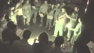 Bulgarian Jewish Students doing Havdallah