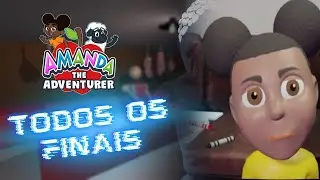 AMANDA THE ADVENTURER - TODOS OS FINAIS + FINAL SECRETO