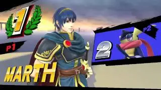 SSB4 - Marth's Victory Poses ~Wii U Version~