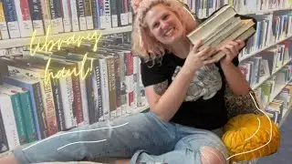 LIBRARY HAUL | a hyped series & a forgotten tbr pick