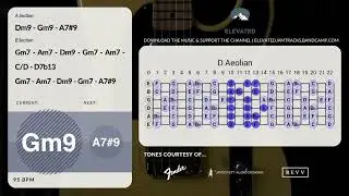 Cosy Soulful Groove Guitar Backing Track Jam in D Minor
