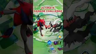 ZOROARK 🆚 DARKRAI | ULTIMATE MOVESET CHALLENGE 🔥 #darkrai #pokemon #pokemonunite #zoroark #shorts