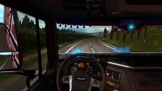 Convoi pe Anglia | Daf xf Tuning | 