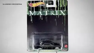 Hot Wheels Premium 2022 Real Riders The Matrix '64 Lincoln Continental