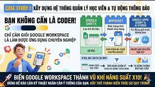 Building an automated student management and workflow system for lecture notifications | Google A...