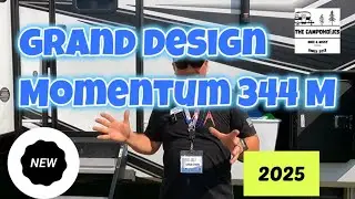 Grand Design Momentum 344M  - A Residential Feel Toy Hauler!