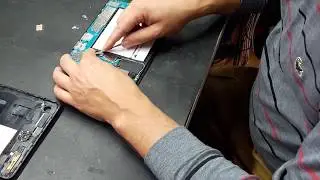 Samsung Galaxy Tab E T355 замена тачскрина, сенсорного стекла | disassemble screen replacement