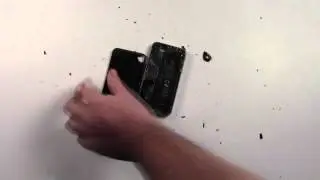 iPhone vs молоток Тест противоударной пленки.