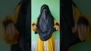 butterfly nikab tutorial 🥰 